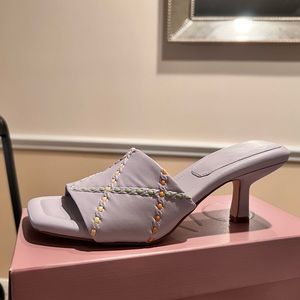 Franco Sarto Leather Kitten Heel Sandal, Purple. A-Betty. Soft Lilac. Size 7.5
